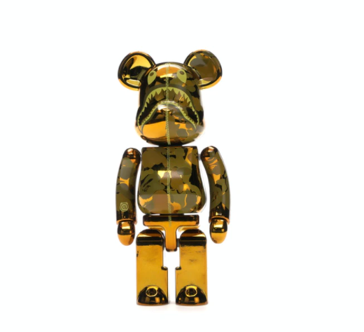 Bearbrick x Medicom Superalloy Chogokin 200% Bearbrick Gold