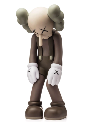 KAWS Small Lie Companion Vinyl Figure Brown