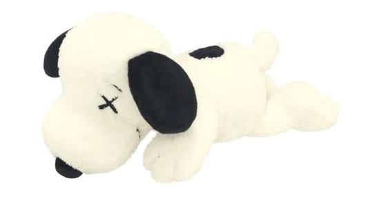 KAWS x Uniqlo x Peanuts Snoopy Plush (Small) White
