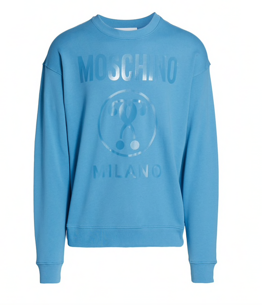 Moschino Light Blue Crewneck