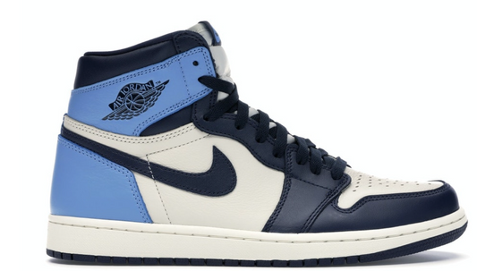 Jordan 1 Retro High Obsidian UNC