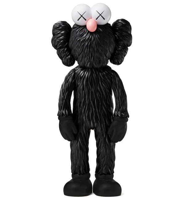 KAWS BFF Open Edition Vinyl Figure Black