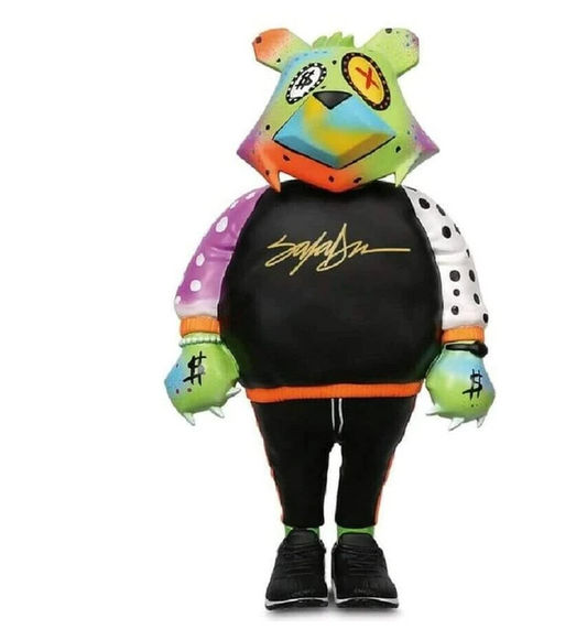 King Saladeen x Pop Life JP The Money Bear Figure OG