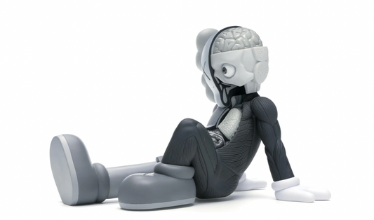 KAWS Resting Place Vinyl Figure Grey