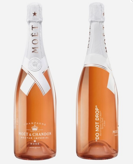Moët & Chandon Nectar Impérial Rosé Virgil Abloh/Off-White Limited Edition NV