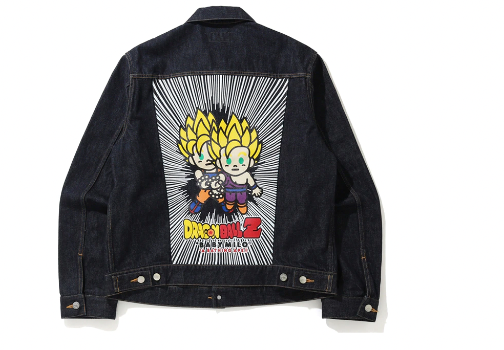 Bape dragon ball z coach jacket clearance