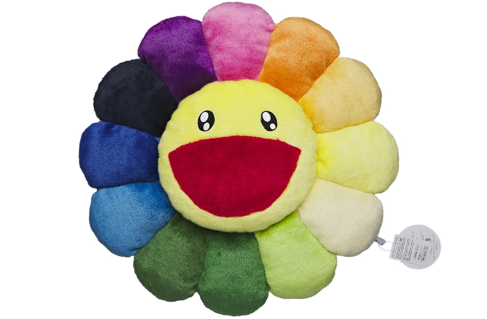 Takashi Murakami Flower Plush 60CM Purple/Turquoise/Black – Upper Level 916