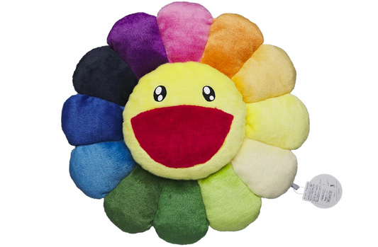 Takashi Murakami Flower Plush 60 CM Rainbow/Yellow