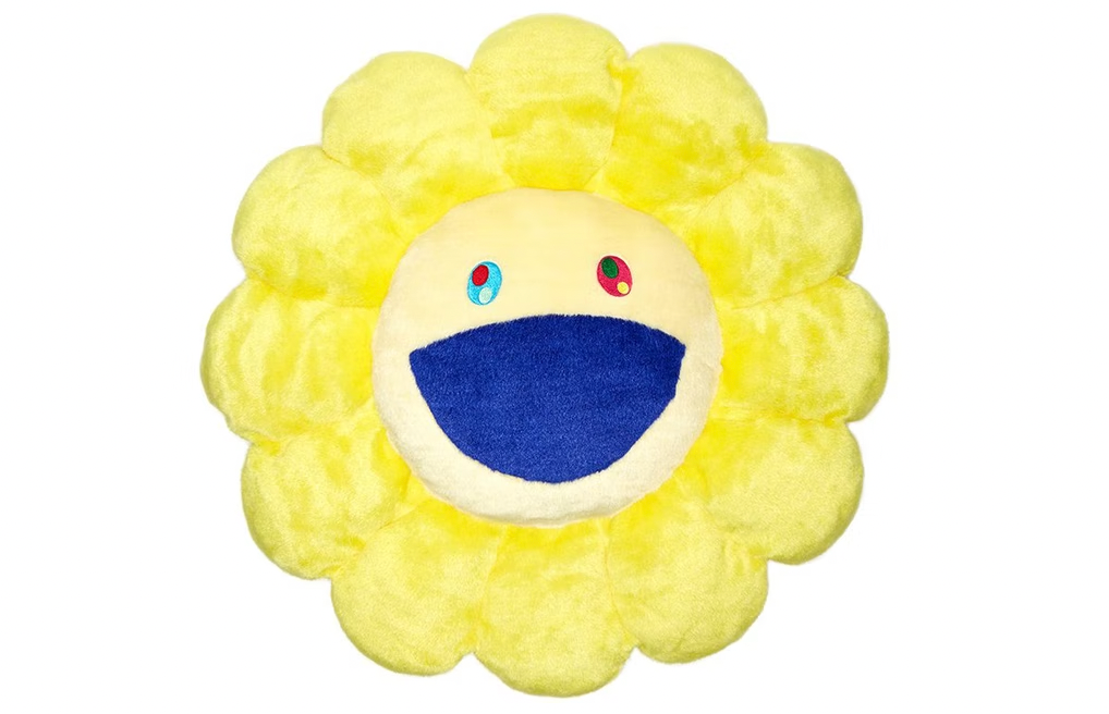 Takashi Murakami Flower Plush 60CM Yellow