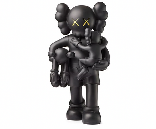 KAWS Clean Slate Vinyl Figure Black