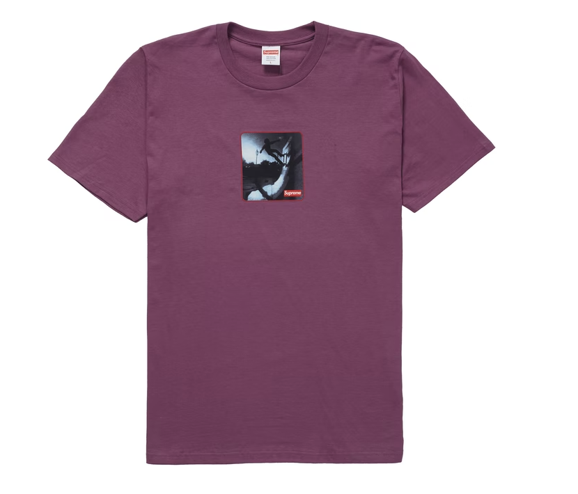 Supreme Shadow Tee Plum