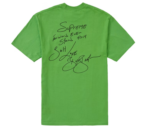 Supreme Buju Banton Tee Green