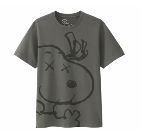 KAWS x Uniqlo x Peanuts Snoopy Face Tee