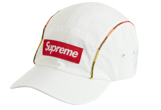 Supreme Gradient Piping Camp Cap White