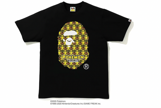 BAPE x Pokemon Ape Head Tee #1 Black