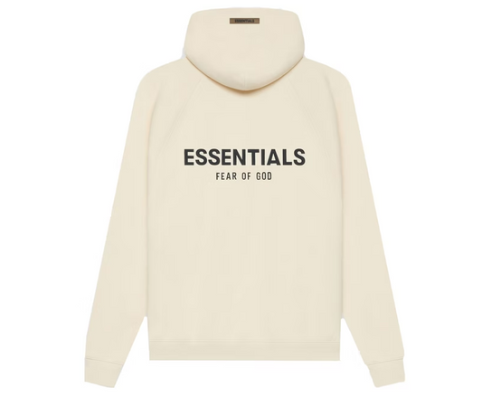 Fear of God Essentials Pull-Over Hoodie (SS21) Cream/Buttercream