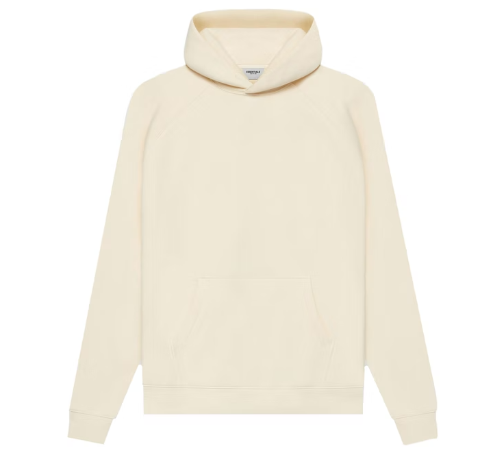 Fear of God Essentials Pull-Over Hoodie (SS21) Cream/Buttercream