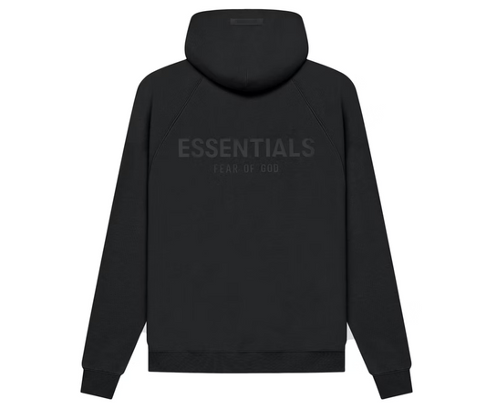 Fear of God Essentials Pull-Over Hoodie (SS21) Black/Stretch Limo