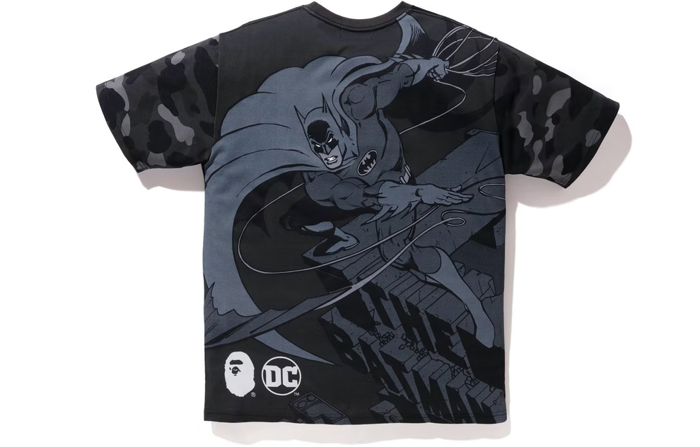 BAPE x DC Batman Color Camo Tee (FW20) Black
