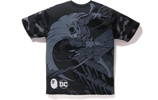 BAPE x DC Batman Color Camo Tee (FW20) Black