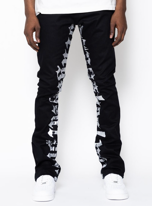 Golden Denim Stacked Plata