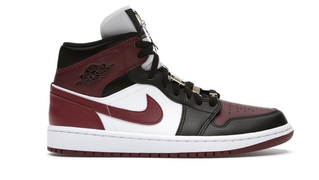 Jordan 1 Mid SE Black Dark Beetroot (W)