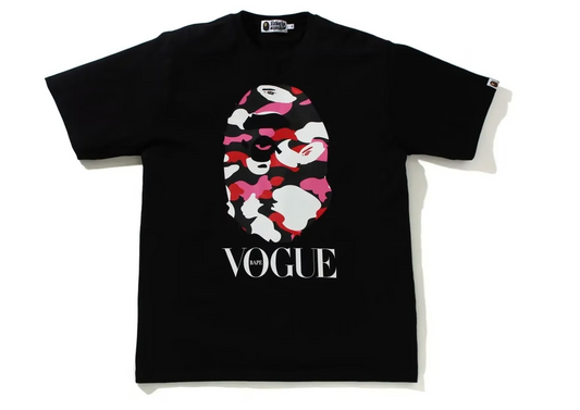 BAPE x VOGUE Ape Head Tee Black