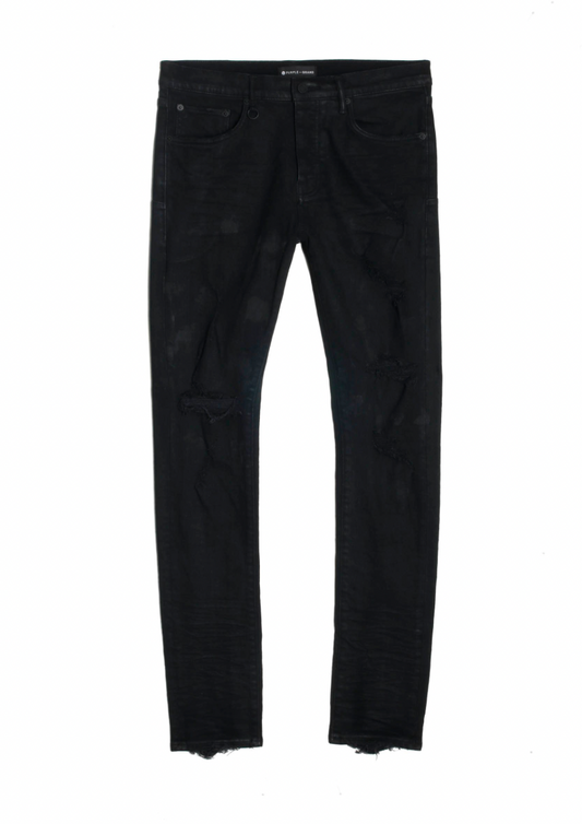 Purple Brand Black Oil Spill