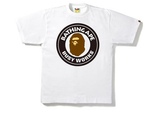 BAPE Busy Works Tee Tee White