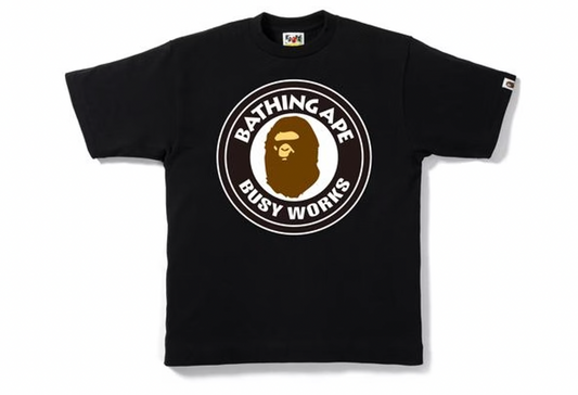 BAPE Busy Works Tee Black