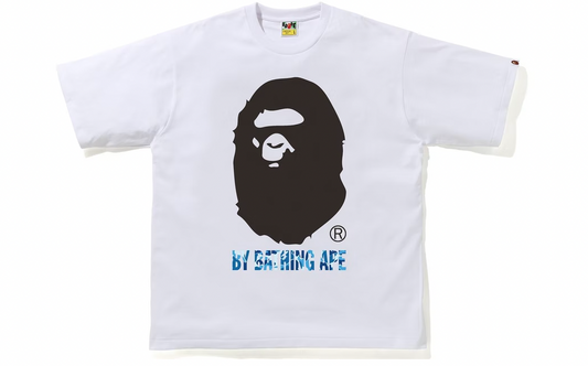 BAPE ABC Camo By Bathing Ape Relaxed Fit Tee White/Blue