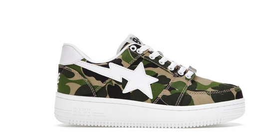 A Bathing Ape Bape Sta Low ABC Camo 20th Anniversary Green