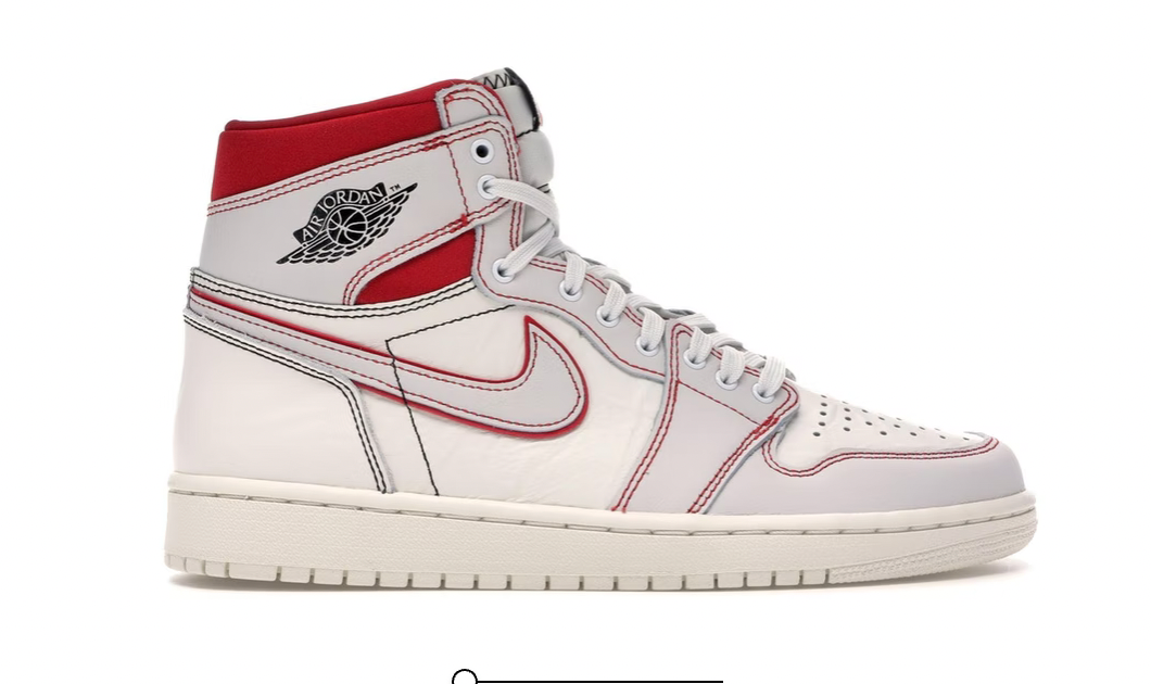 Jordan 1 Retro High Phantom Gym Red