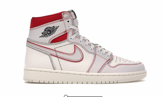 Jordan 1 Retro High Phantom Gym Red