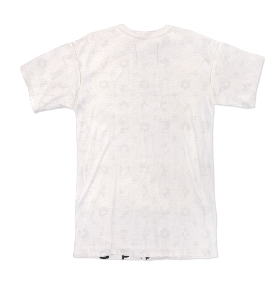 Purple Brand Jersey Ecru Monogram S/s