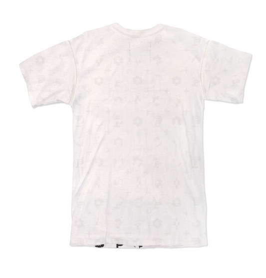 Purple Brand Jersey Ecru Monogram S/s