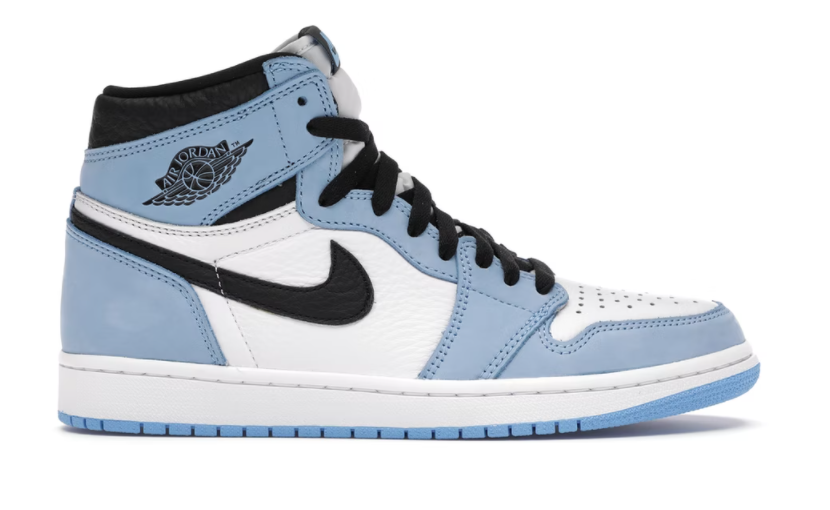 Jordan 1 Retro High White University Blue Black C