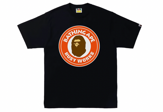 BAPE Colors Busy Works Tee Black