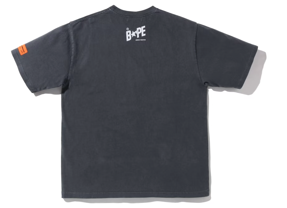 BAPE x Heron Preston Relaxed Fit Tee Vintage Black