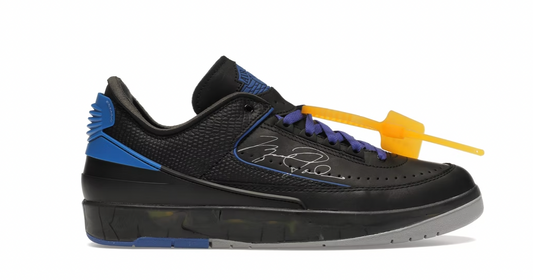 Jordan 2 Retro Low SP Off-White Black Blue