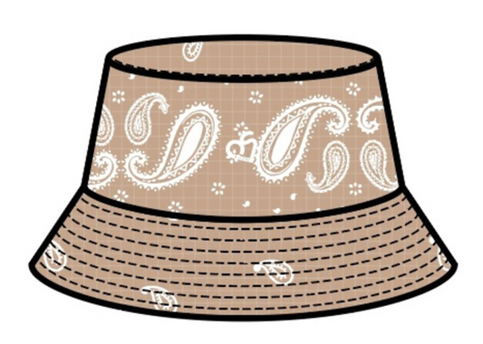 EPTM VINTAGE PAISLEY BUCKET HAT