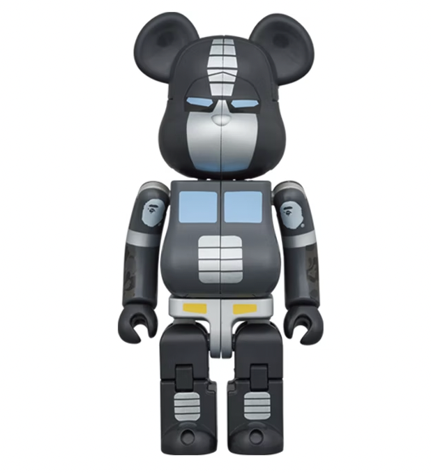 Bearbrick x Transformers Optimus Prime x BAPE 200% Black