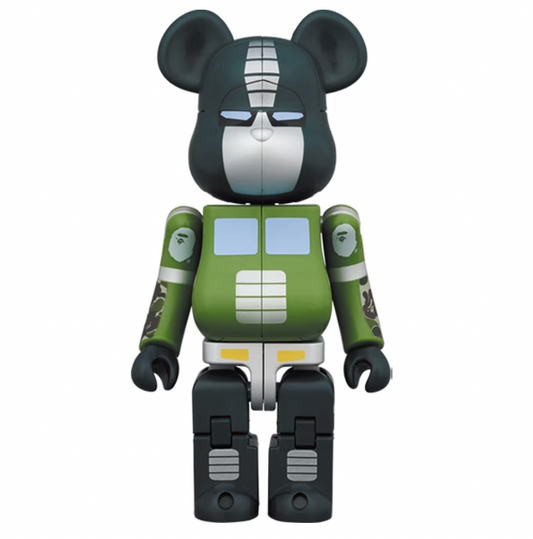 Bearbrick x Transformers Optimus Prime x BAPE 200% Green