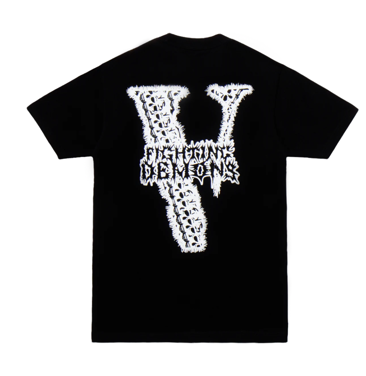 JUICE WRLD X VLONE BONES TEE BLACK