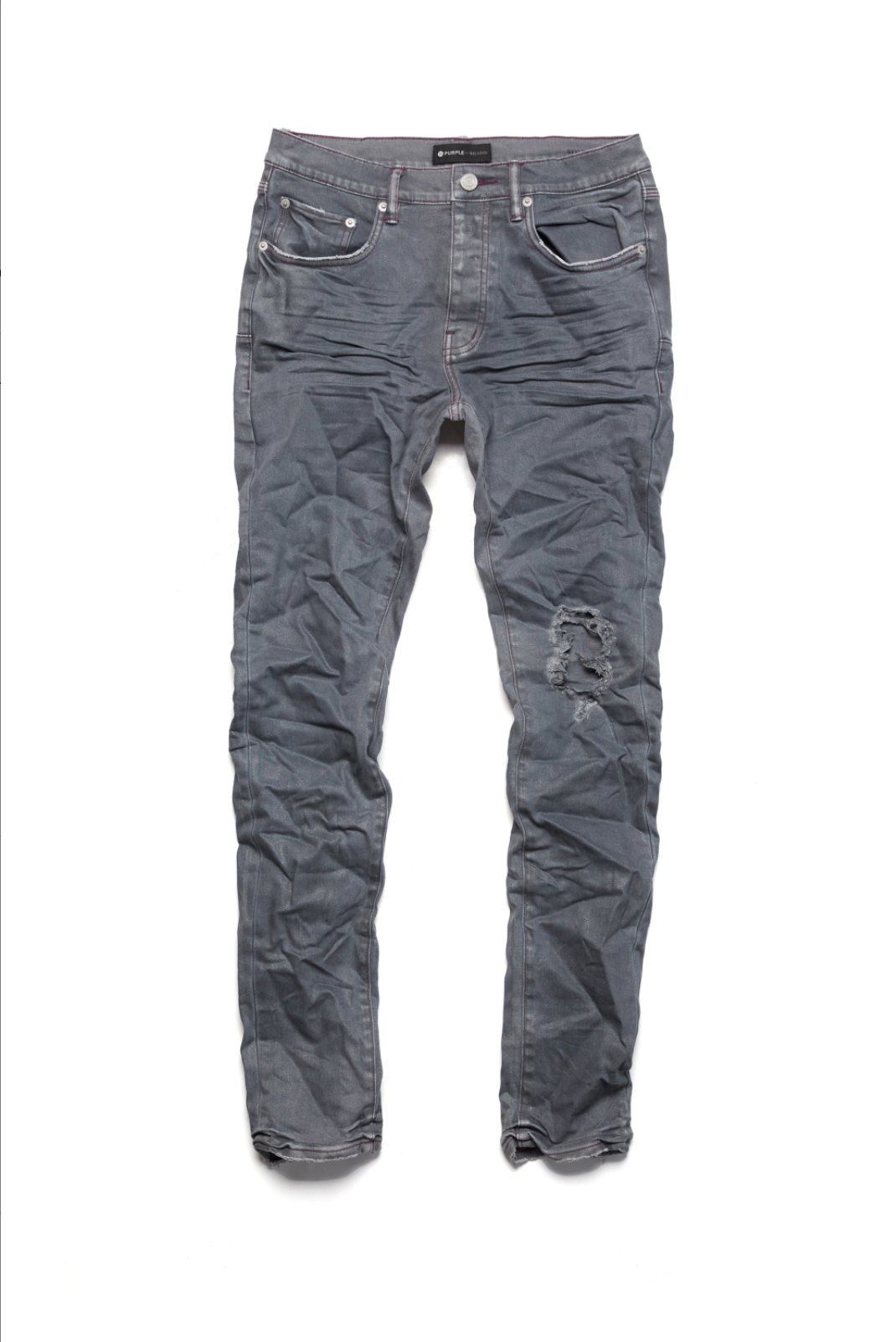 Purple Brand Medium Grey Contrast Stitch