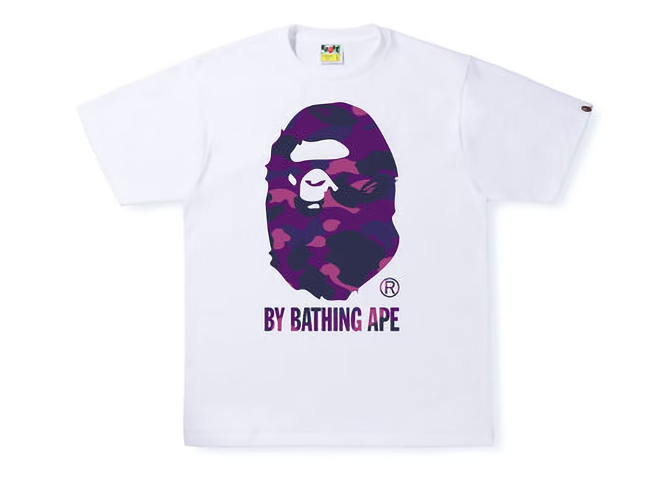 Bathing Ape Purple Camo Shirt A Bathing Ape BAPE Purple Camo