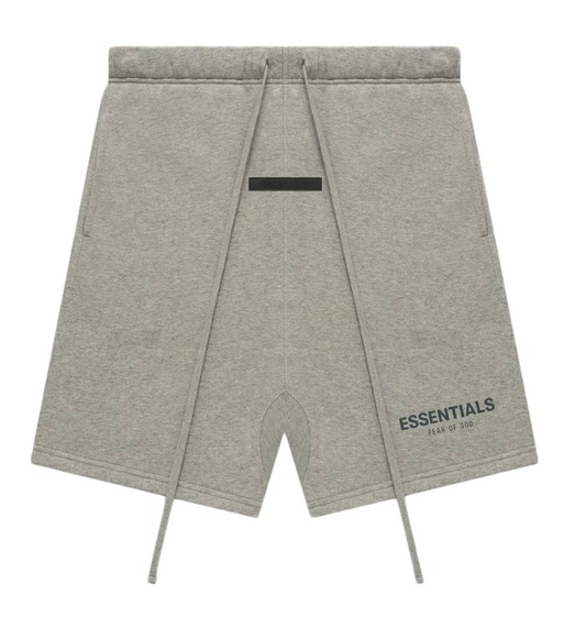 Fear of God Essentials Core Collection Sweatshort Dark Heather Oatmeal