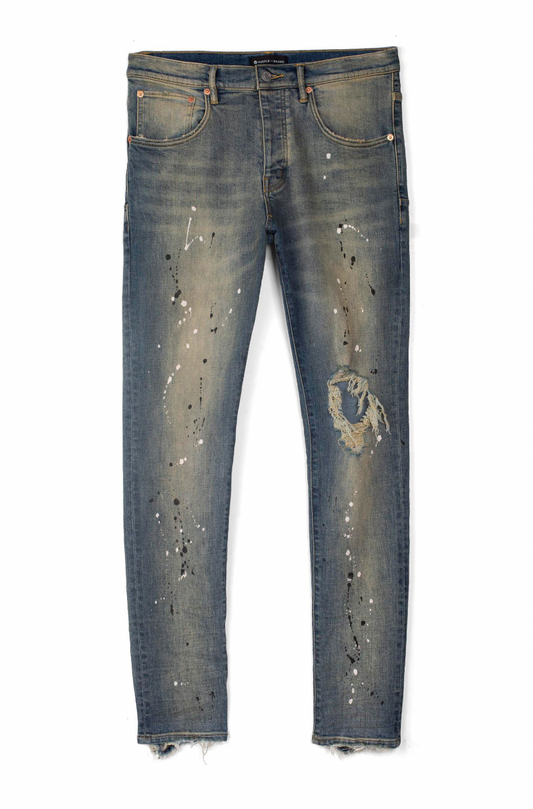 Purple Brand Dropped Fit Jeans - Mid Rise With Tapered Leg