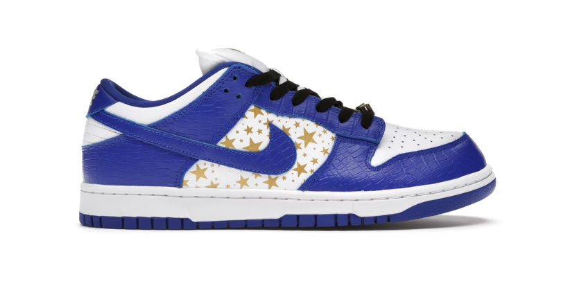 Nike SB Dunk Low Supreme Stars Hyper Royal (2021)