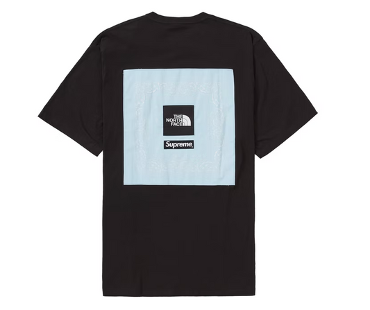 Supreme The North Face Bandana Tee Black